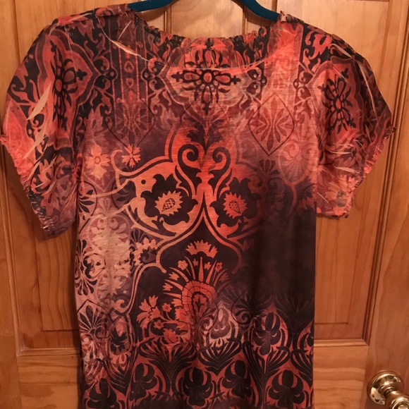 One World v-neck blouse - Picture 3 of 7